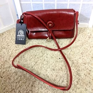 KINODALE Authentic Leather Cross Body Bag